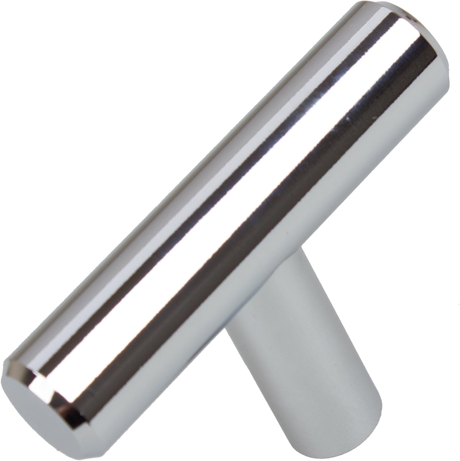 GlideRite Hardware 5002-T-SS-25 2 inch Stainless Steel Solid T bar Handle Knobs 25 Pack