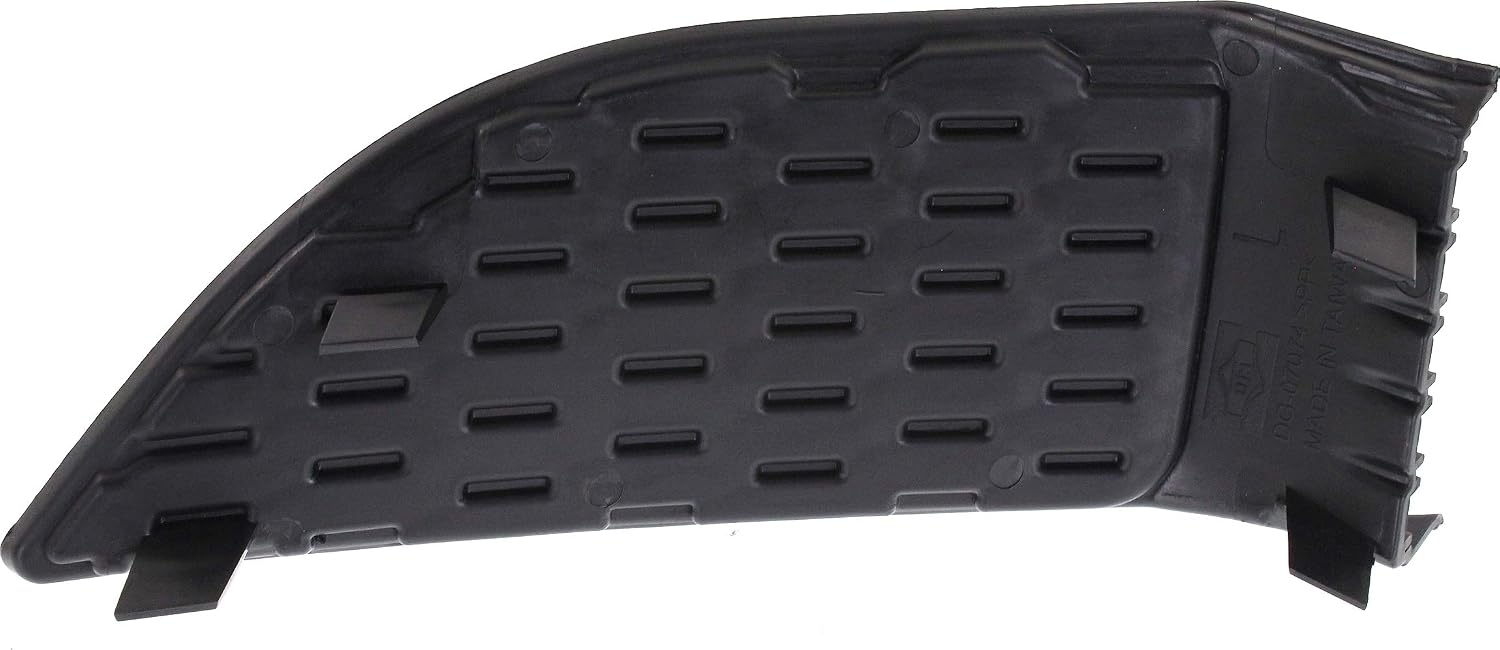 Compatible with 11-14 Charger Front Bumper Grille Bezel Insert Assembly Black Driver Side