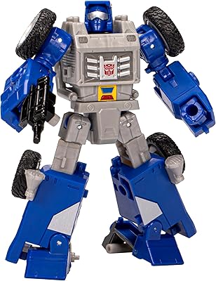 Transformers Toys Legacy Evolution Deluxe Beachcomber & Paradise Parakeet Toy, 5.5-inch, Action Figure for Boys and Girls Ages 8 and Up