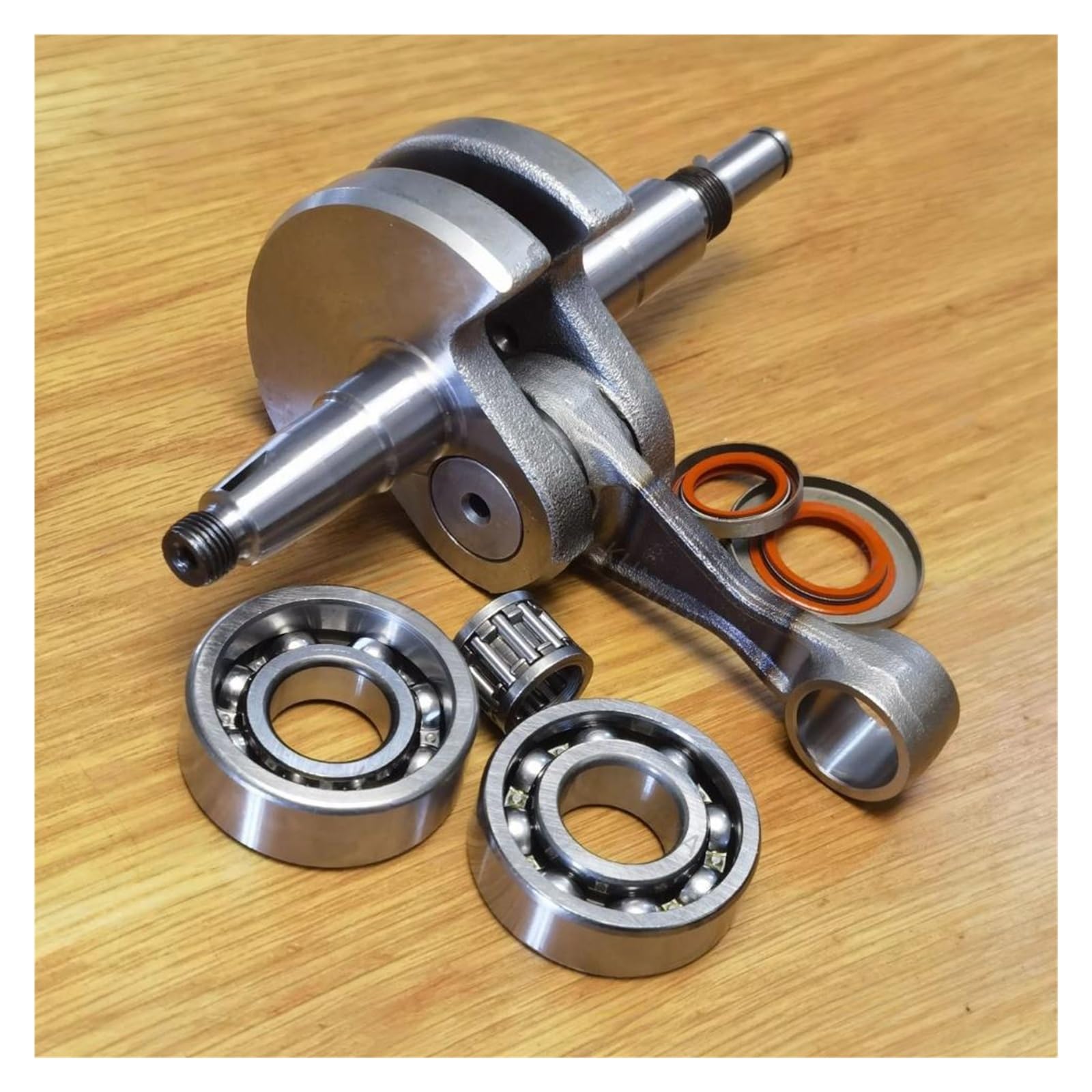 Vilebrequin MS661 avec roulement à billes pour réparer les fuites moteur sur MS661C