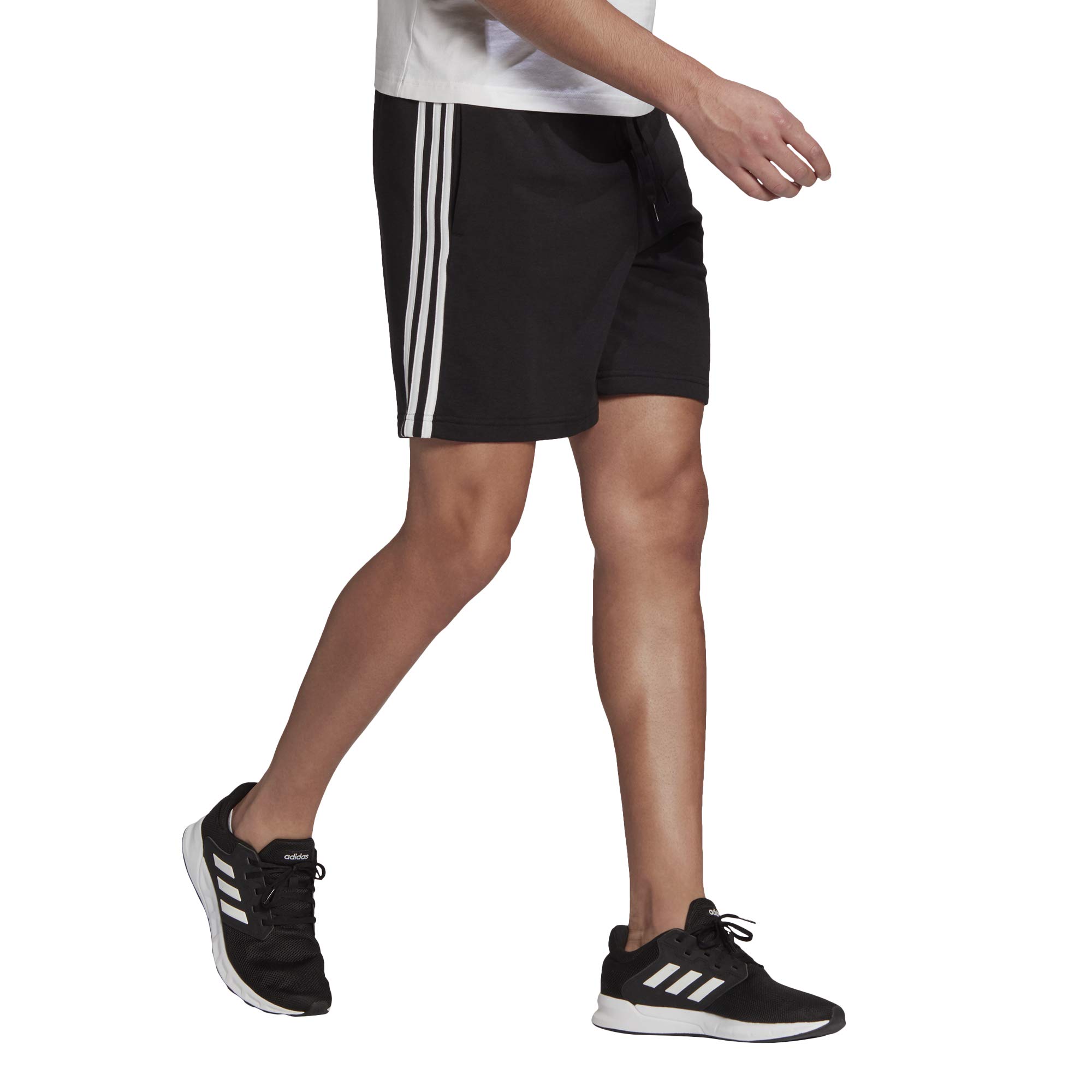 adidas Men's Essentials French Terry 3-Stripes Shorts