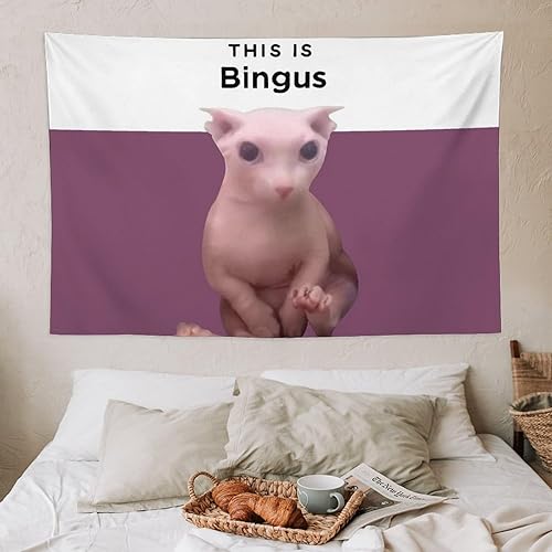 Miniatura 7 de ETOBANG Divertidos tapices de memes para pared, bandera, fondo para colgar en la pared, para dormitorio universitario, dormitorio, sala de estar,