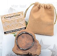 Vista 144 de MASSIVE BEADS Pulsera elástica de yoga hecha a mano con piedra natural, cristal curativo, energía, regalos para adultos unisex de 0.157 in, 0.236