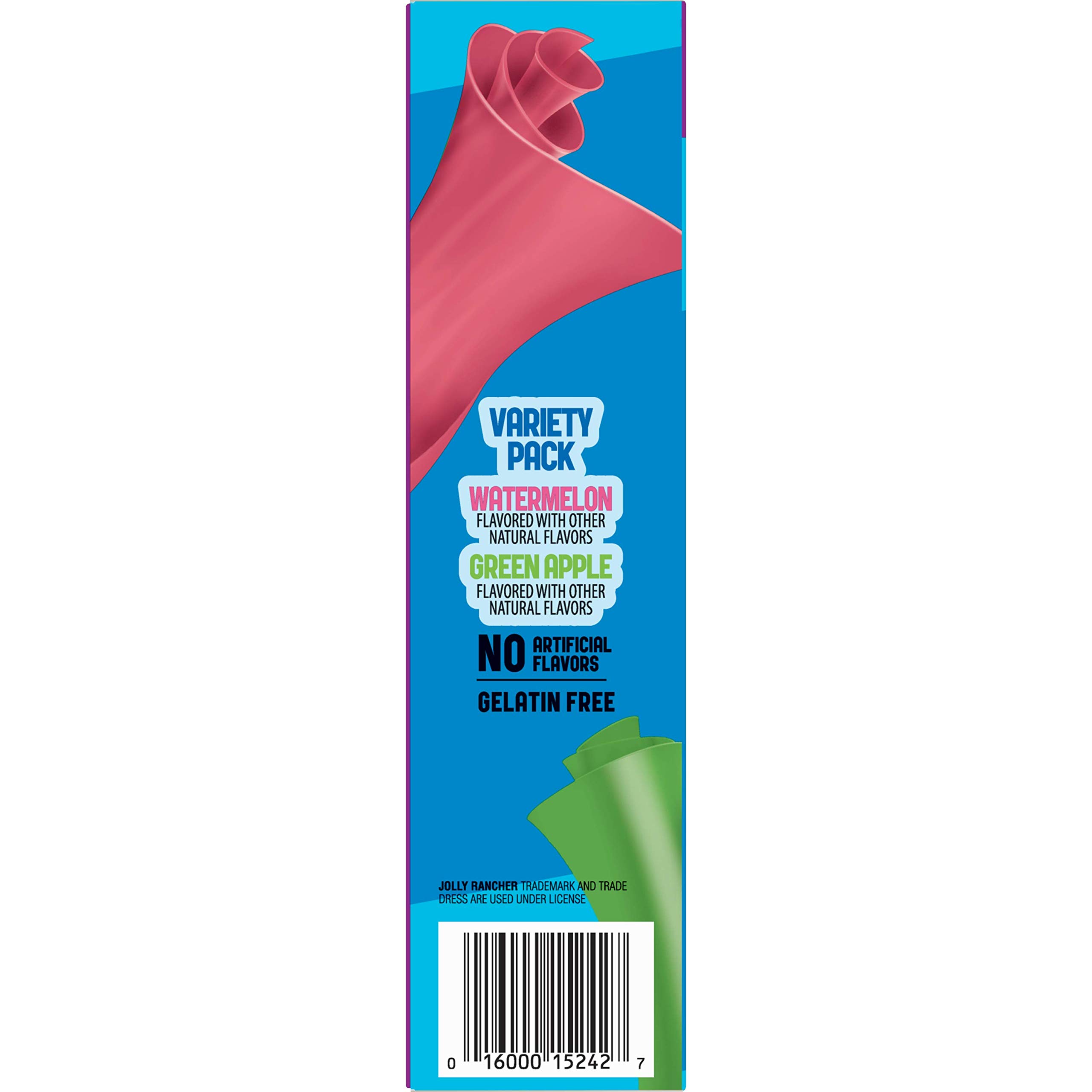 Betty Crocker Fruit Snacks, Jolly Rancher Fruit RollUps, 10 oz, 20 ct