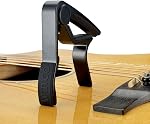 WINGO Guitare capo pour guitares acoustiques et électriques avec 5 Choisir gratuitement, noir
