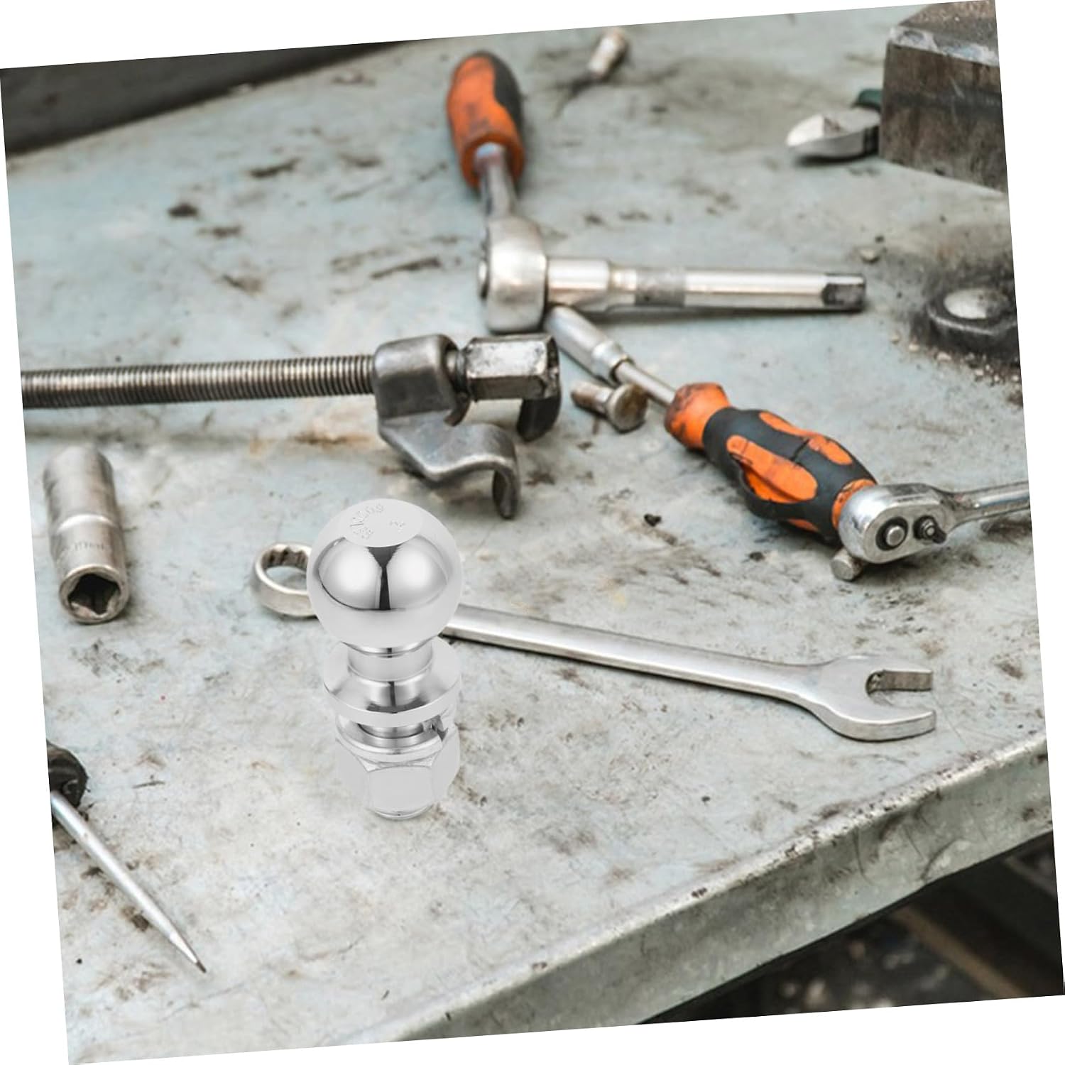PRETYZOOM Replacement Tow Ball for Trailers High Hardness Durable Capacity Reliable Towing Strength for Rvs and Yachts