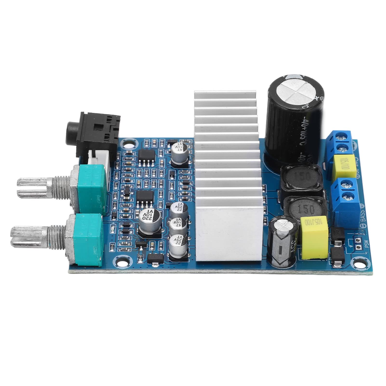 NDNCZDHC TPA3116 100W Audio Amplifier Board DC12-24V Digital Audio Amplifier Board, Large Power Digital Power Low Voice Bass Amplifier Board