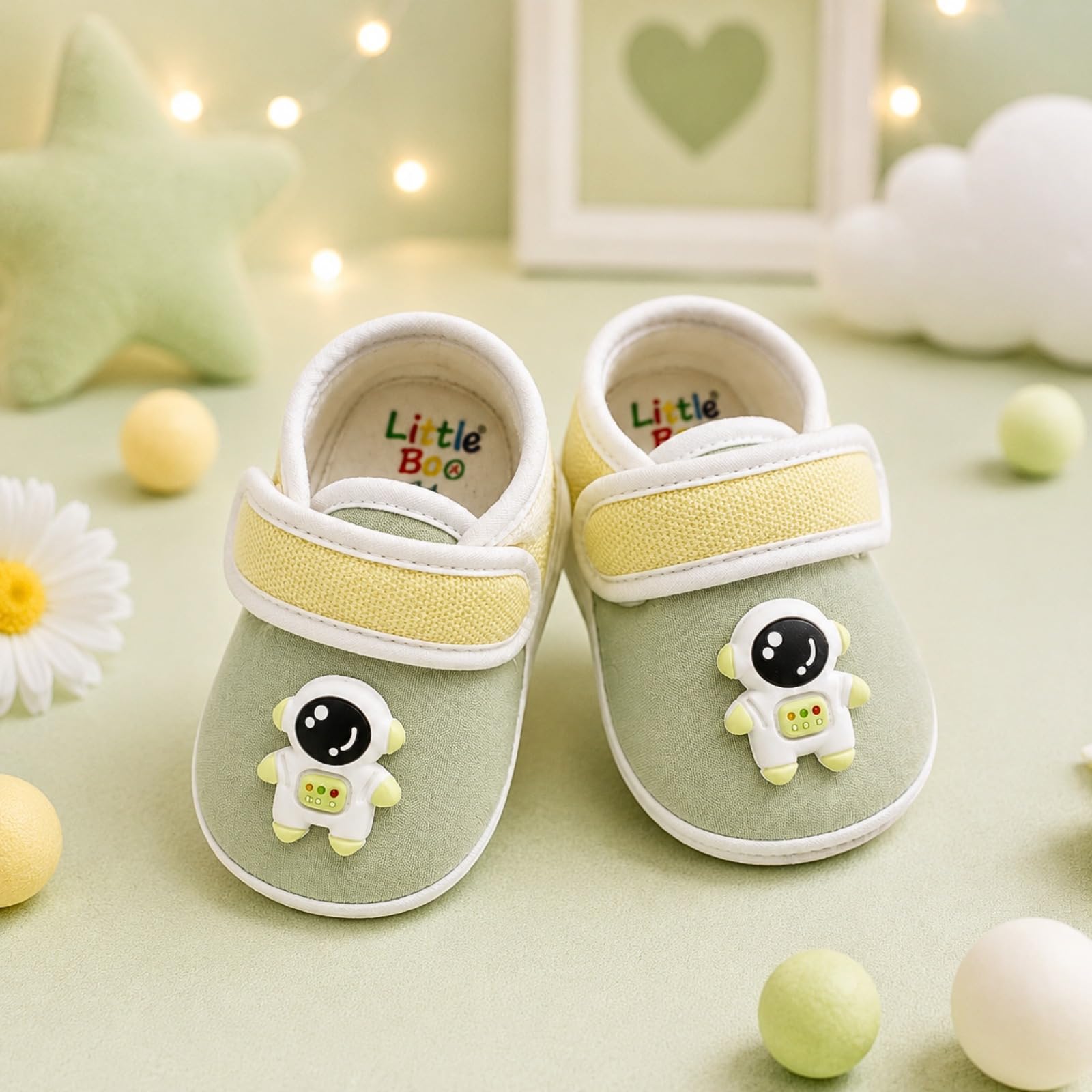 Astronaut Style First Walking Shoes for Baby | Cotton Prewalking Shoes for Babies| Baby Walker Booties for Infants-image-29