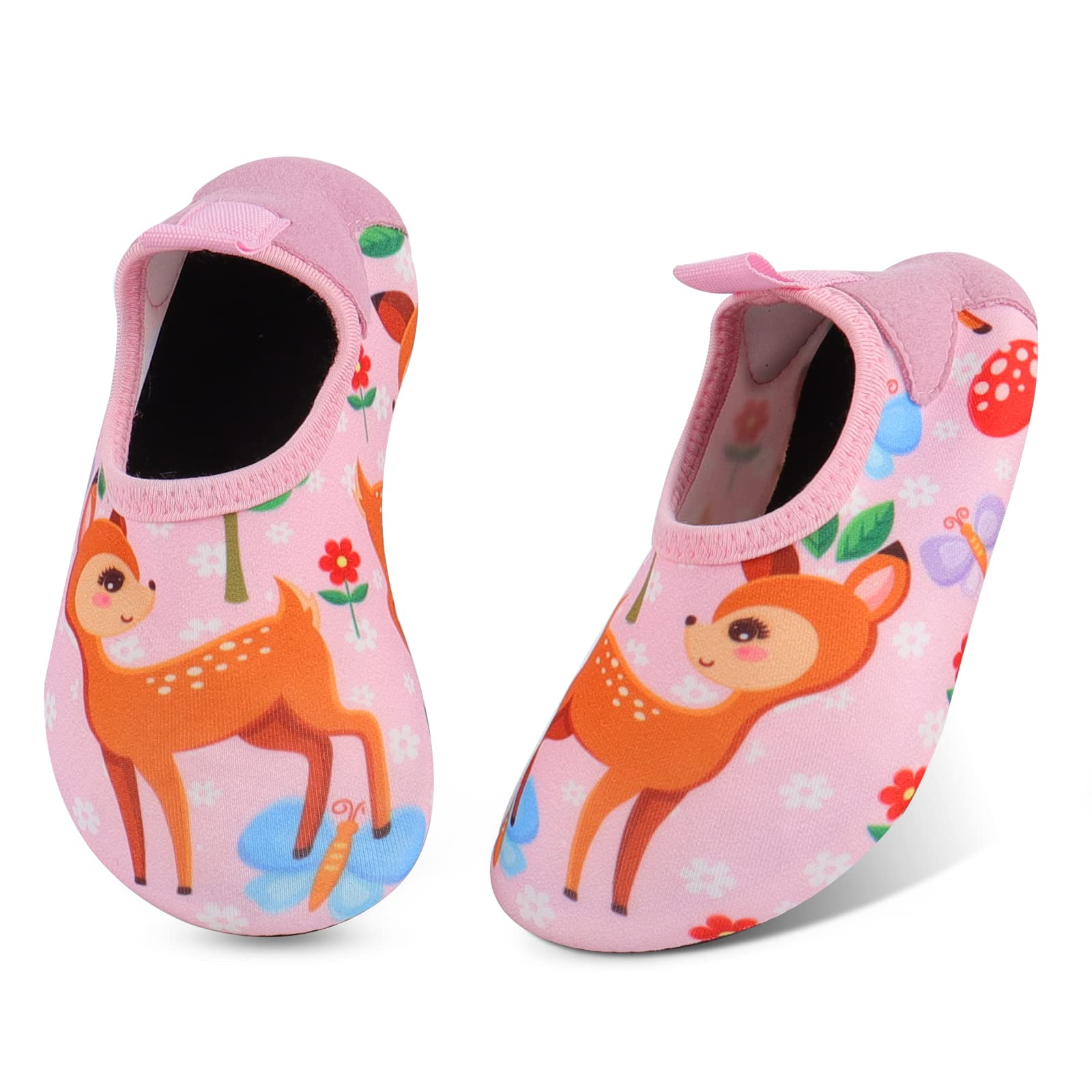 MASOCIO Scarpe da Acqua Bambini Ragazze Ragazzi Antiscivolo Rapida Asciugatura Mare Spiaggia Immersione per Sportive Acquatici