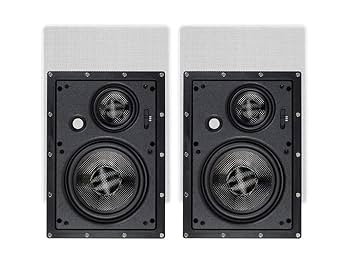 Amazon.com: Monoprice 3-Way Carbon Fiber In-Wall Speakers