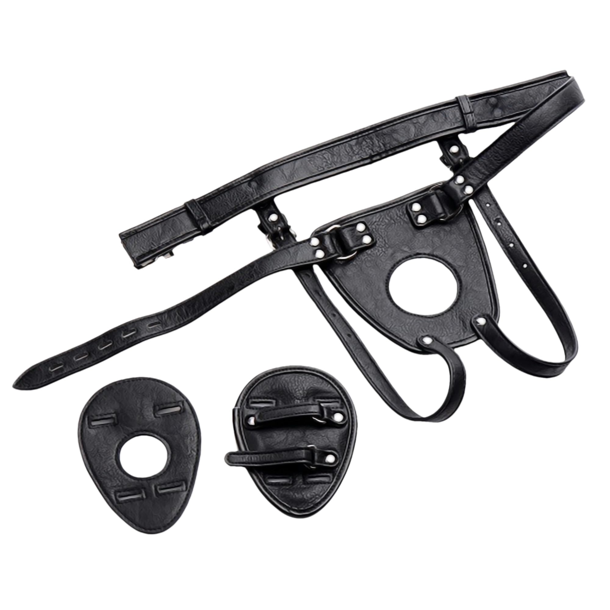 AssHolster™ - Imbracatura per plug anale - Con anello per il pene