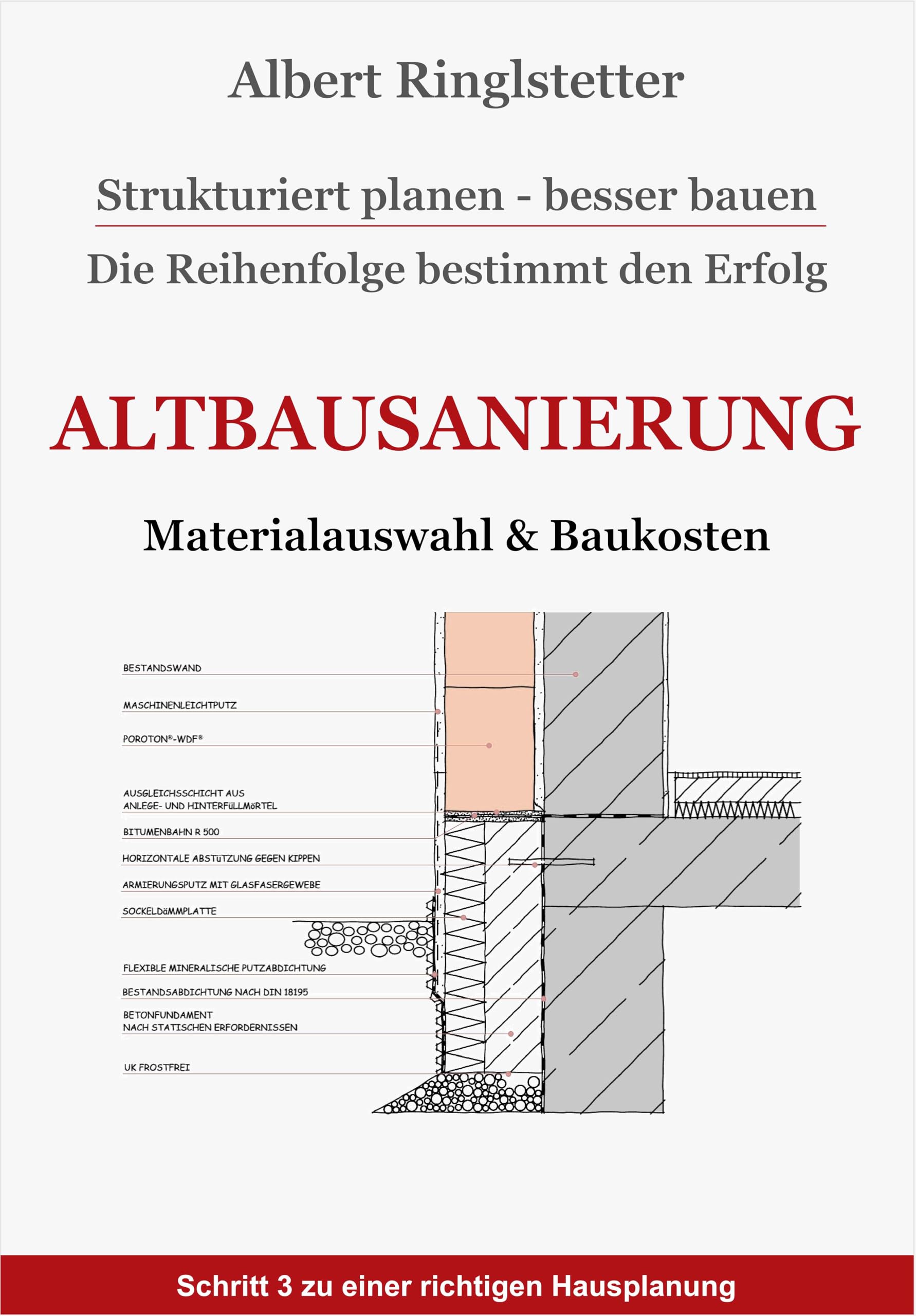 Altbausanierung: Materialkosten & genaue Baukosten (Strukturiert planen - besser bauen 6)