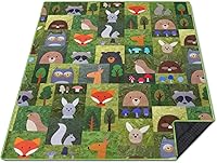 Vista 24 de Manta de picnic extra grande impermeable plegable (60 x 80 pulgadas), manta de playa impermeable a prueba de arena, 3 capas para el aire libre