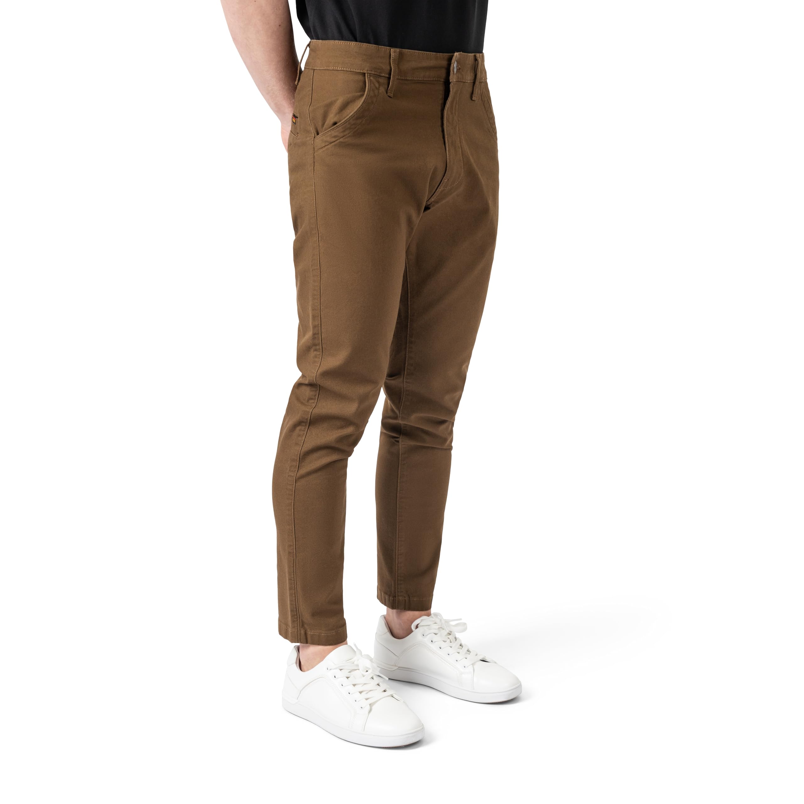 ZEHN Signature Canvas - Chinohose aus Stretch-Baumwoll-Canvas, Modern Tapered Fit, ergonomische Formstabilität, Freizeit & Business Hose
