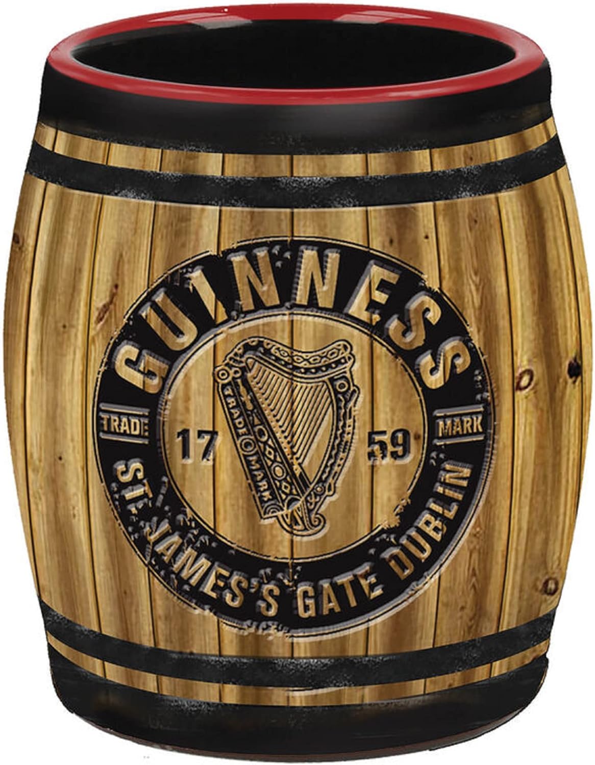Shamrock Gift Company Guinness 05710 - Mini bicchiere a forma di botte