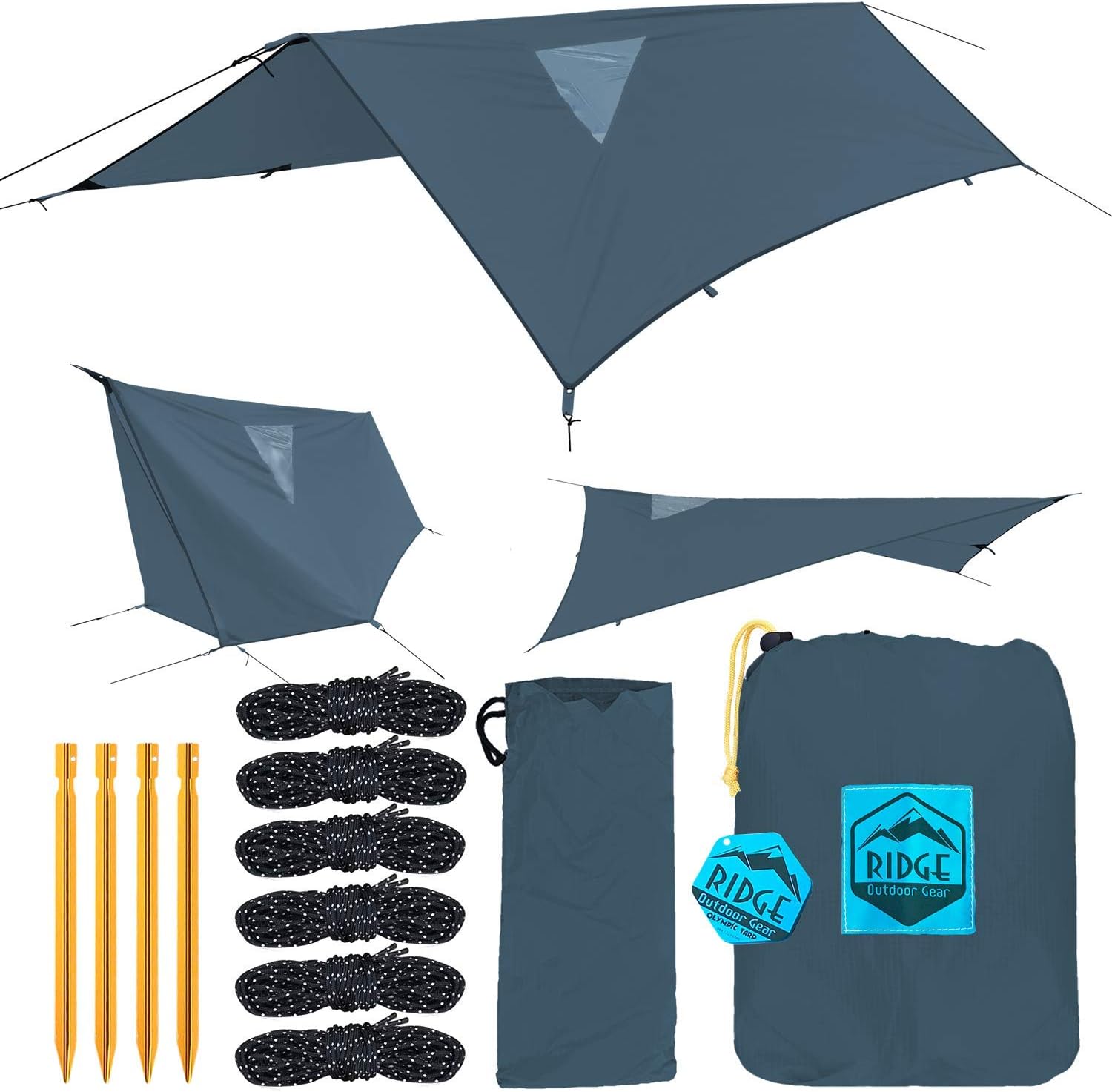 Rainfly Tent Tarp for Camping Hammock, Ripstop Polyester