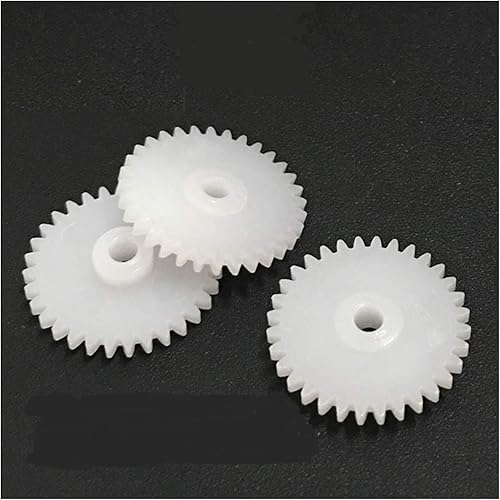Industry 322.5A Gears 0.5M 32 Teeth 2.5mm Shaft Tight Pom Plastic Pinions Gear (10pcslot) (Hole Diameter  2.5mm Tight, Number of Teeth  32 Teeth)