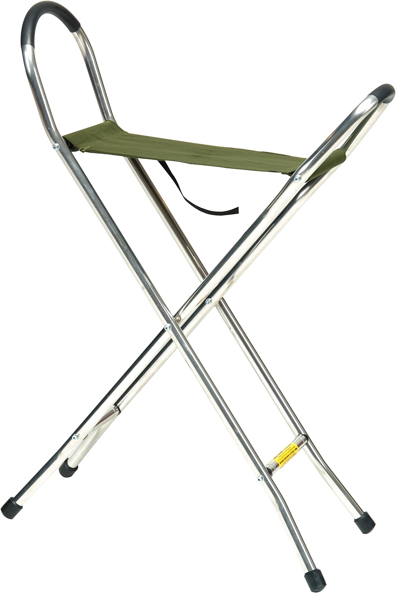 Quattro wide Green Folding Seat - Small Size - Walking height 81.5cm Sitting height 45cm.