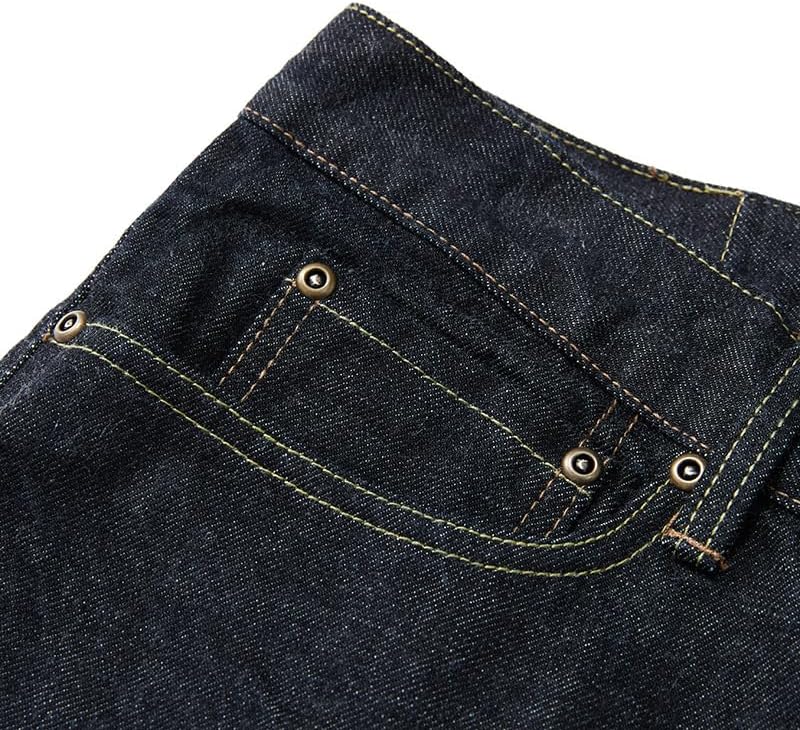 [Maplefea] 超快適 スフィットジーンズ メンズ 15ozデニムパンツ 無加工赤耳 日本の職人技 オールシーズン対応 スキニ