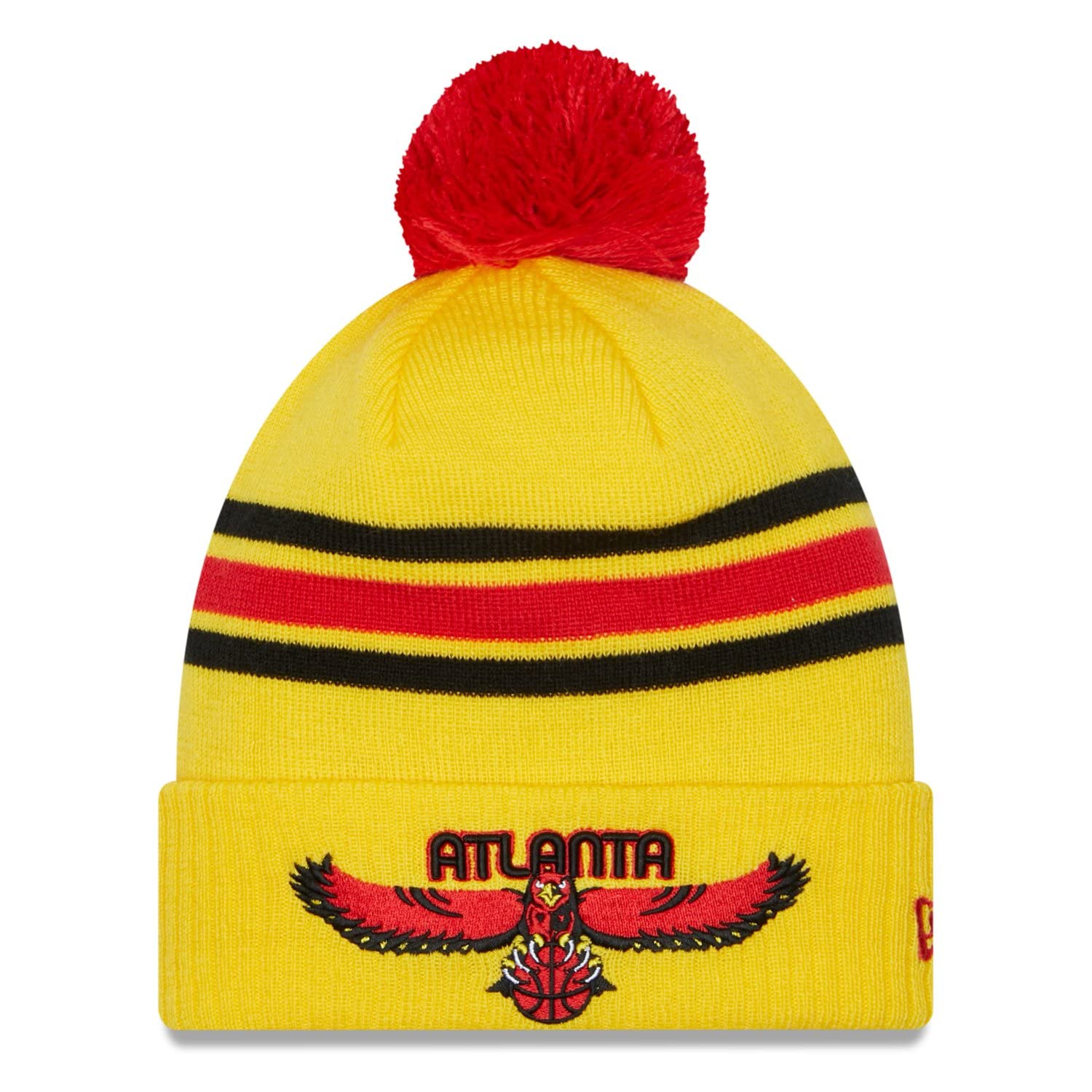 New Era Winter Beanie Bobble Hat - City Official NBA Teams