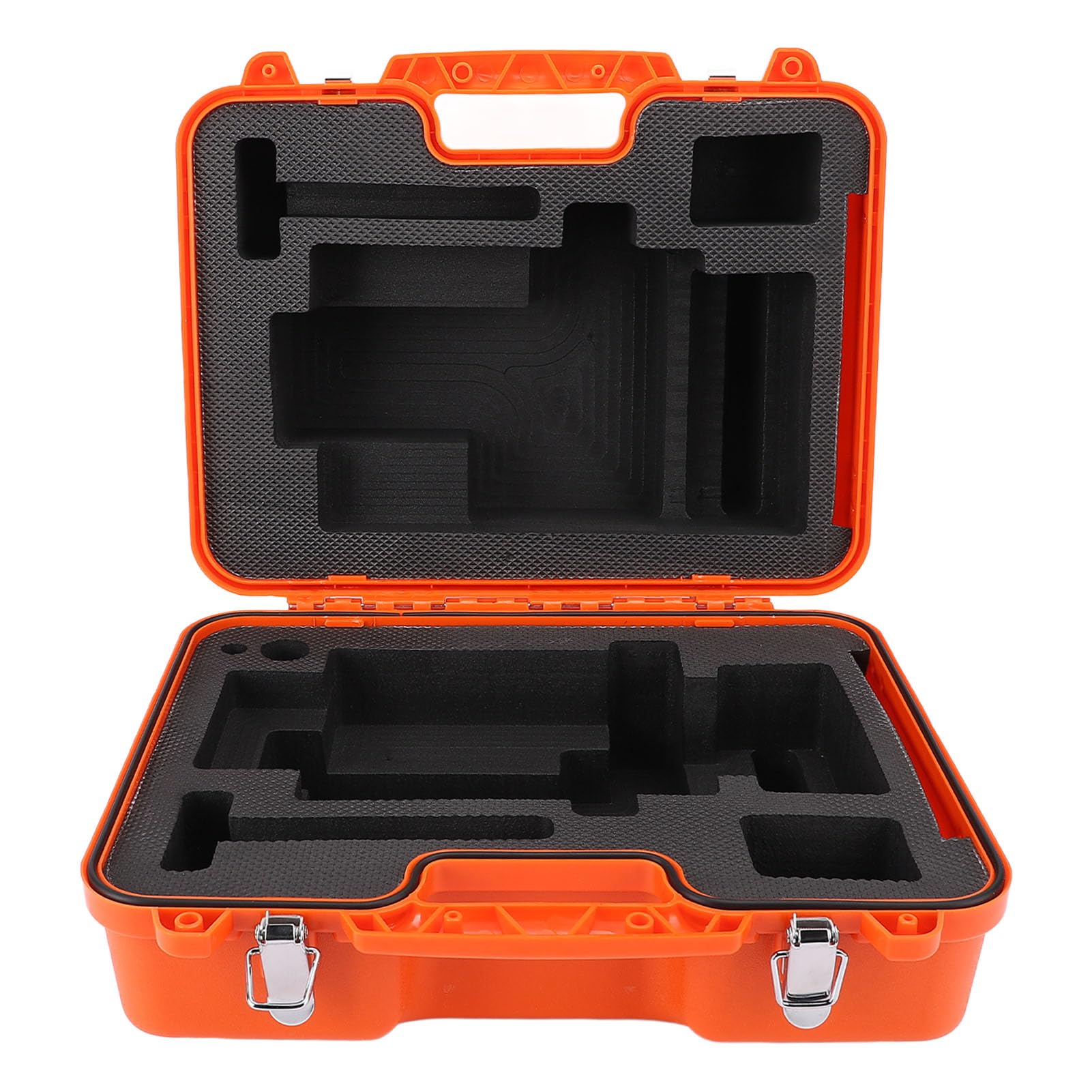 Estuche de Transporte para Estación Total Prism, Diseño Resistente de Doble Cerradura para Profesionales de Topografía Al Aire Libre, Material PP Duradero