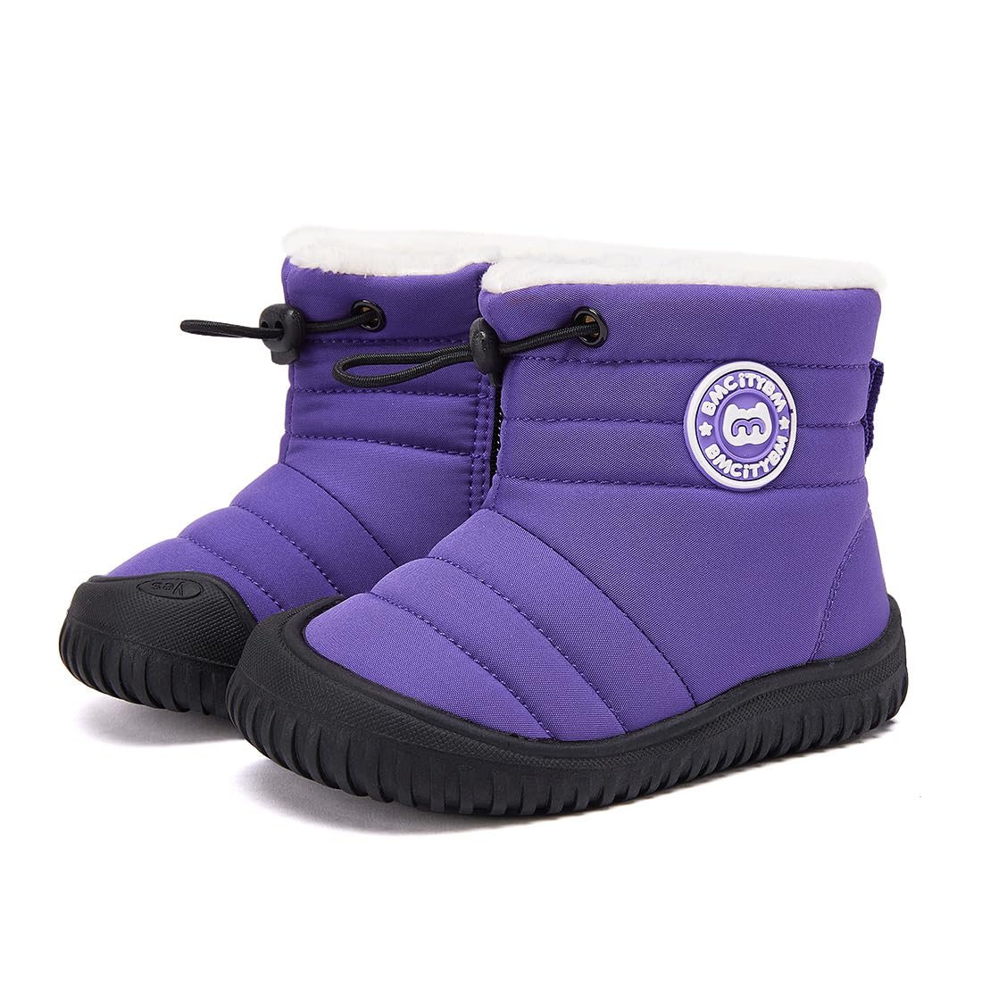 BMCiTYBM Toddler Baby Snow Boots Baby Boys Girls Winter Walking Shoes