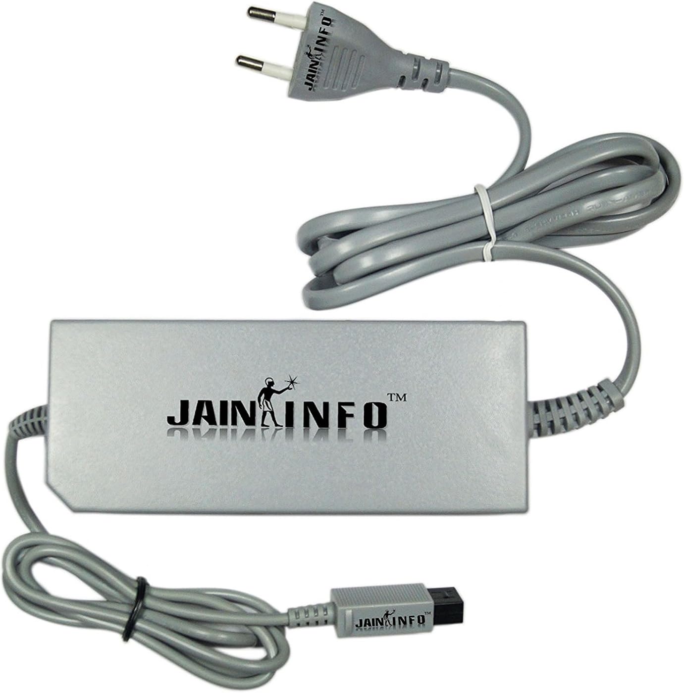 Jain Info™ Branded High Quality Power Adapter for Wii - - Compatible with Wii Console Only. Generic