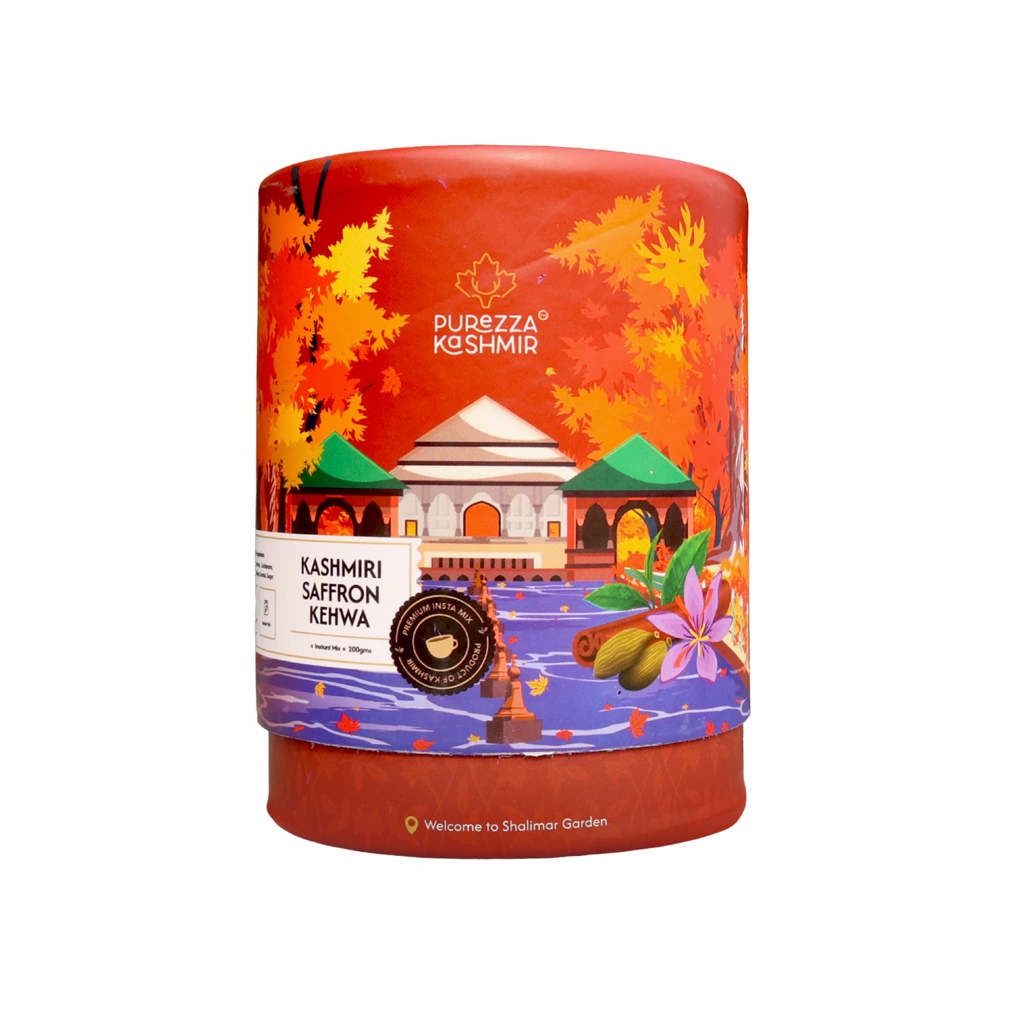 Purezza Kashmir Kashmiri Saffron Kehwa Instant Mix 200g | With