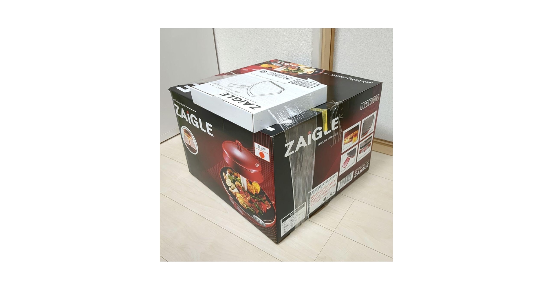 【未使用】ザイグルグリル ロースター JAPAN-ZAIGLE 三角パン付き Amazon.co.jp: JAPAN ZAIGLE グリルプレート 赤外線ロースター
