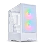 Lian Li Lancool 207 White Cabinet with 4 Fans