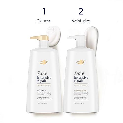 Miniatura 6 de Dove Acondicionador Ultra Care Reparación Intensiva para Acondicionador de Cabello Dañado con Complejo Bio-Restore 25.4 oz