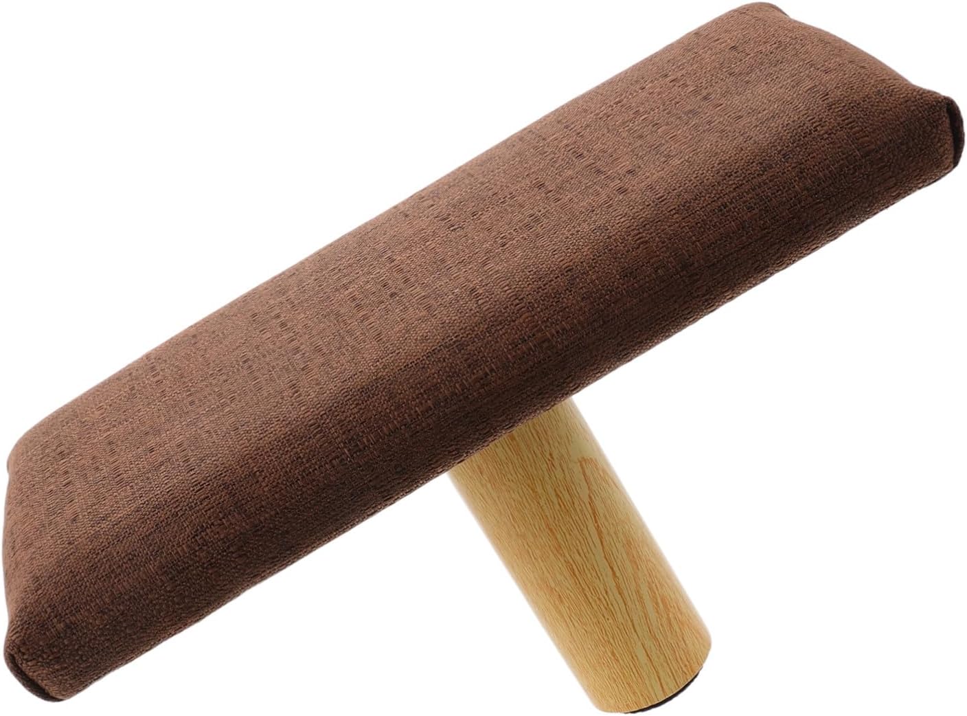Ergonomic Wooden Bench Stool with Cushioned Seat, Small Size Under 150cm Height, Posture Support Prayer Chair and Mindfulness Practice