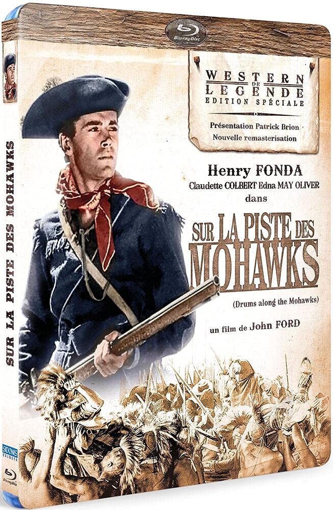 Sur la piste des mohawks bluray Henry Fonda, Ward Bond, Claudette