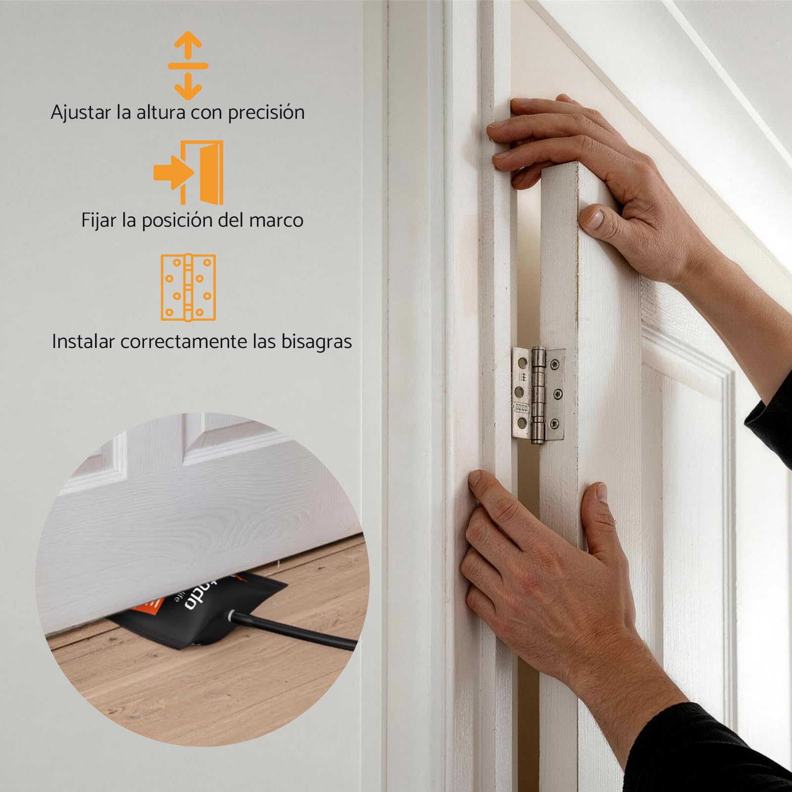 Almohadilla Inflable de elevación para Levantar Muebles Pesados de hasta 440 Libras
