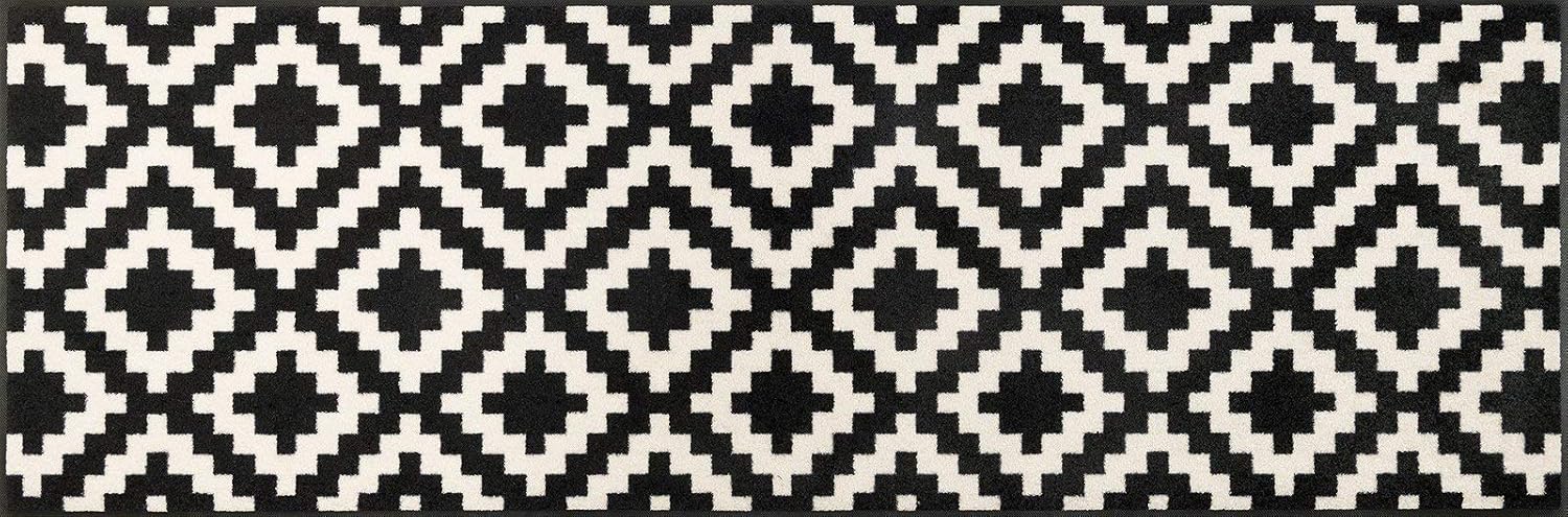 Wash + Dry Door Mat Surface: 100% Polyamide, black, 60 x 180, 60 x 180 cm (Rectangular) - Image 4