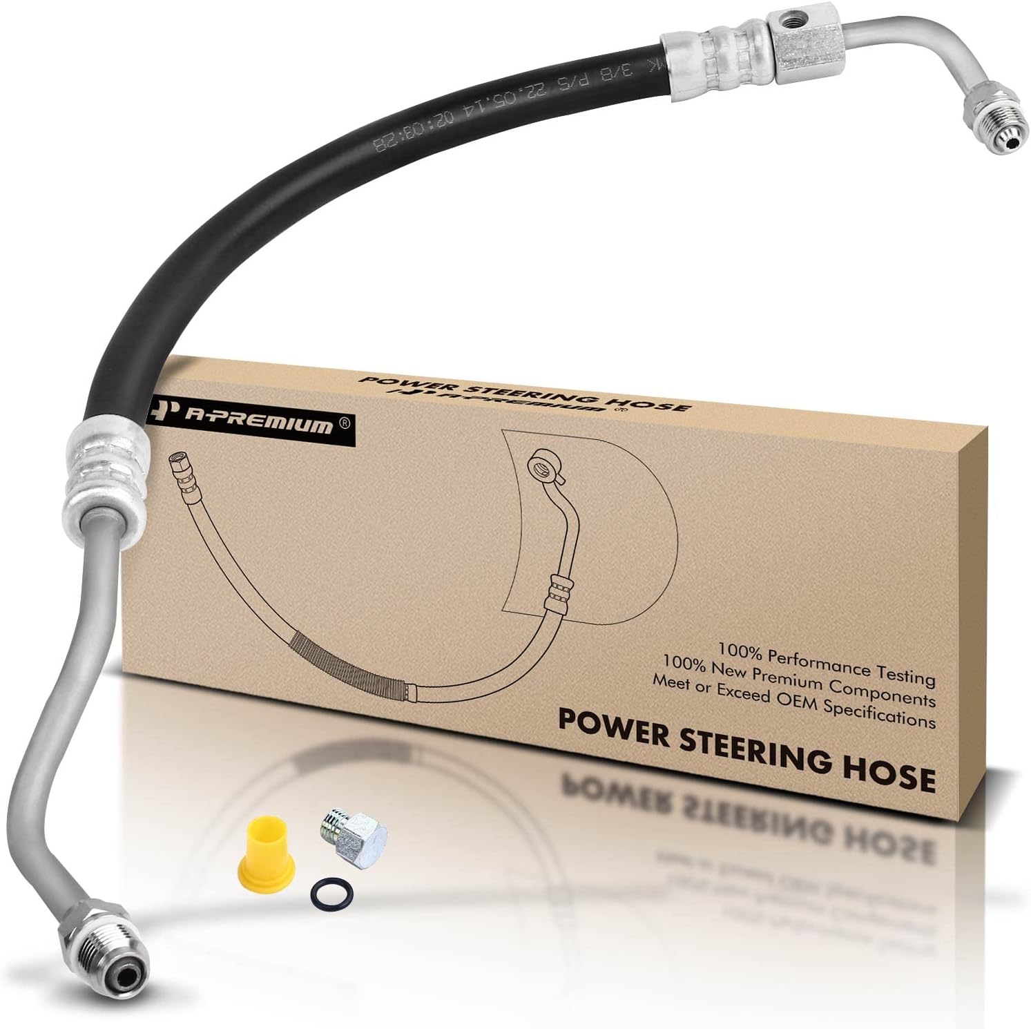 APremium Power Steering Pressure Hose Line Assembly
