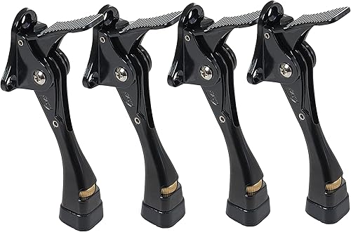 Miniatura 16 de HOME&I Easy Pedal Kick Down Door Stop Stopper Easy Step Door Kick Doorstop,Premium Quality,Height-Adjustable Rubber Foot,4 Inch