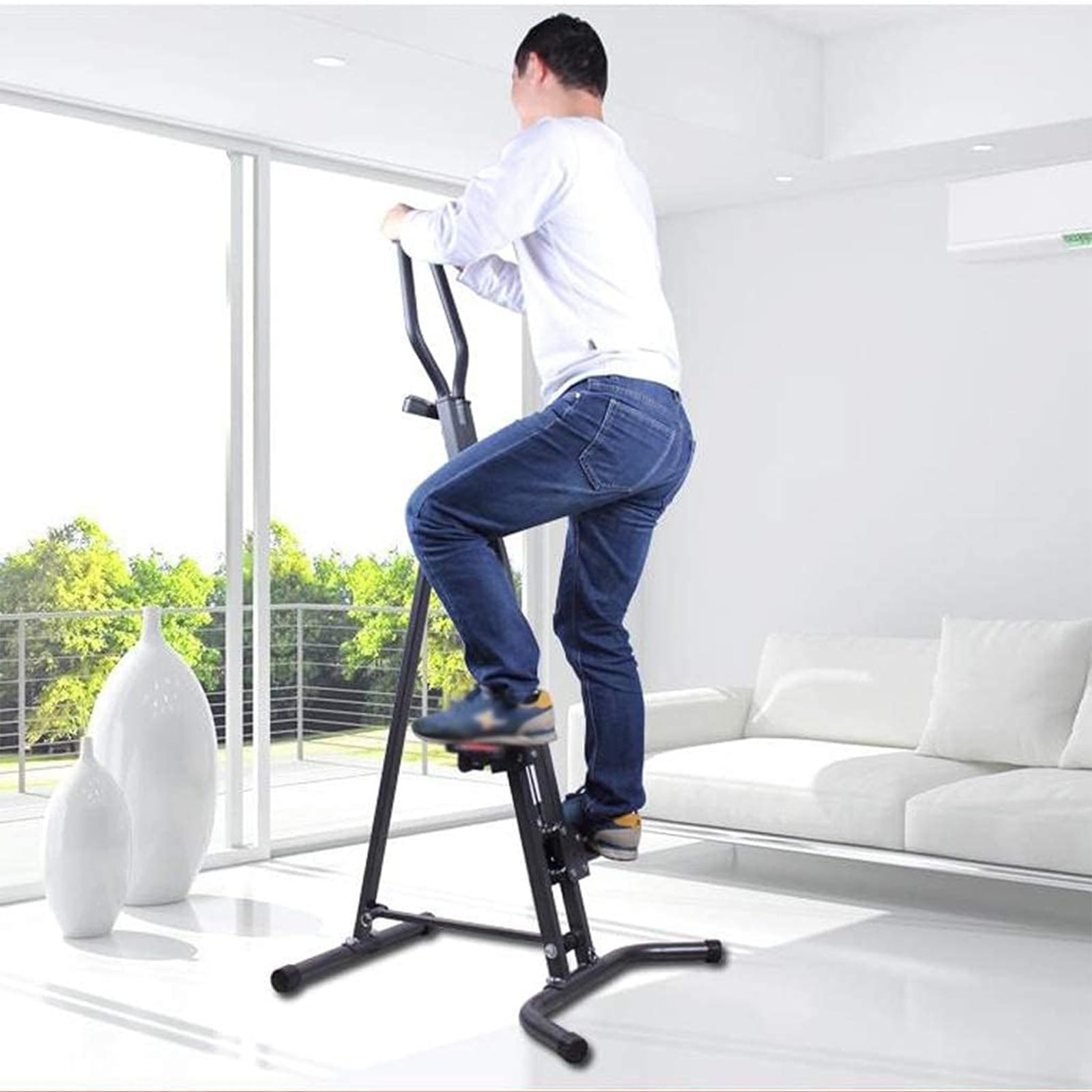 Macchina per Salire Le Scale, Scivolo da Arrampicata Sportivo per La Casa Macchina per Arrampicata Verticale per Interni per Anziani, Macchina per Salire Le Scale Domestica Pieghevole