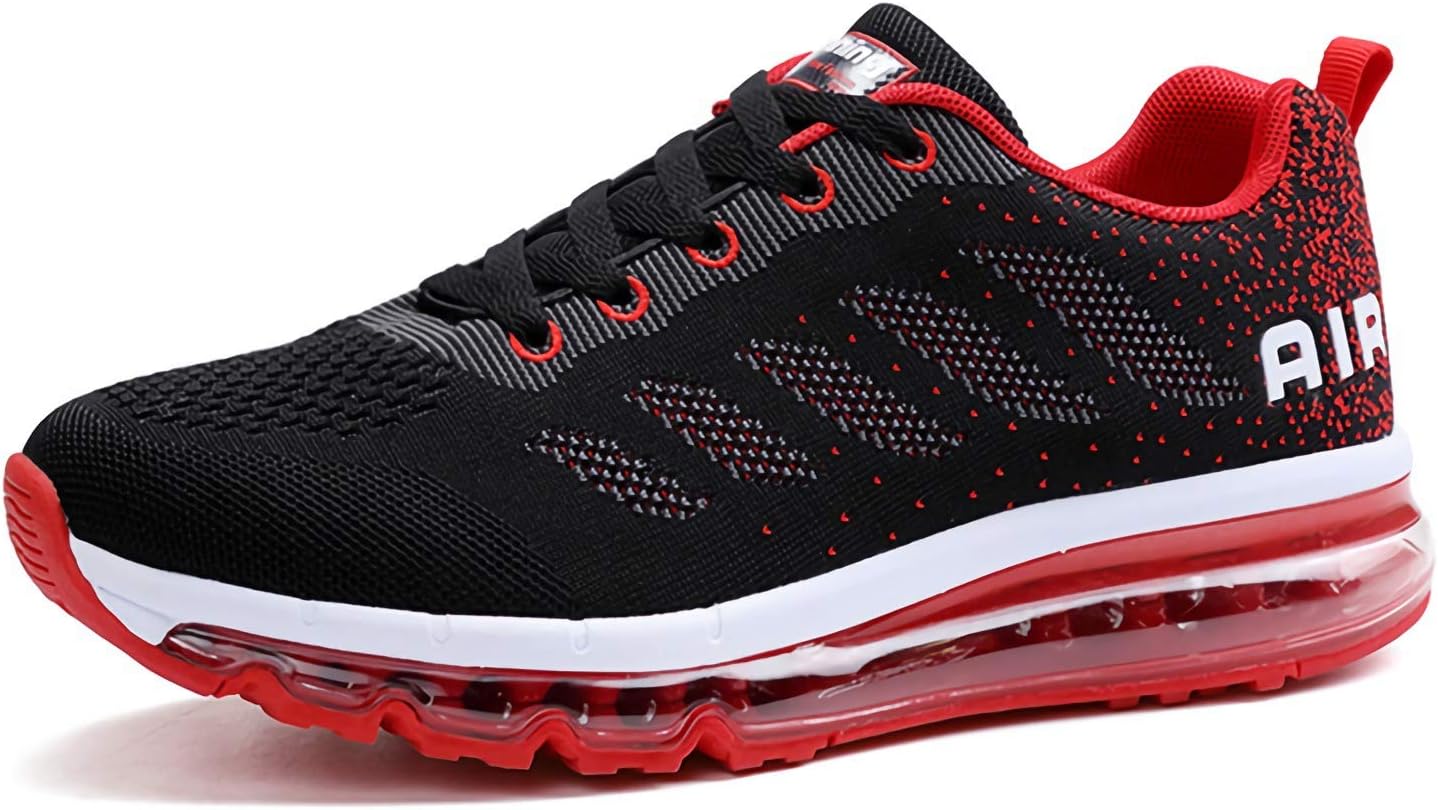 frysenMen Women Shock Absorbing Air Running Shoes Trainers for Multi Sport Athletic Jogging Fitness