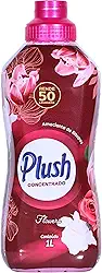 Plush, Amaciante de roupas e tecidos, Concentrado, Aroma Flowers, 1 litro, Rosa