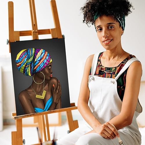 Miniatura 3 de Paquete de 8 lienzos predibujados de 8 x 10 pulgadas para pintar para adultos, kit de sorbo y pintura, suministros de fiesta, lienzo preestirado