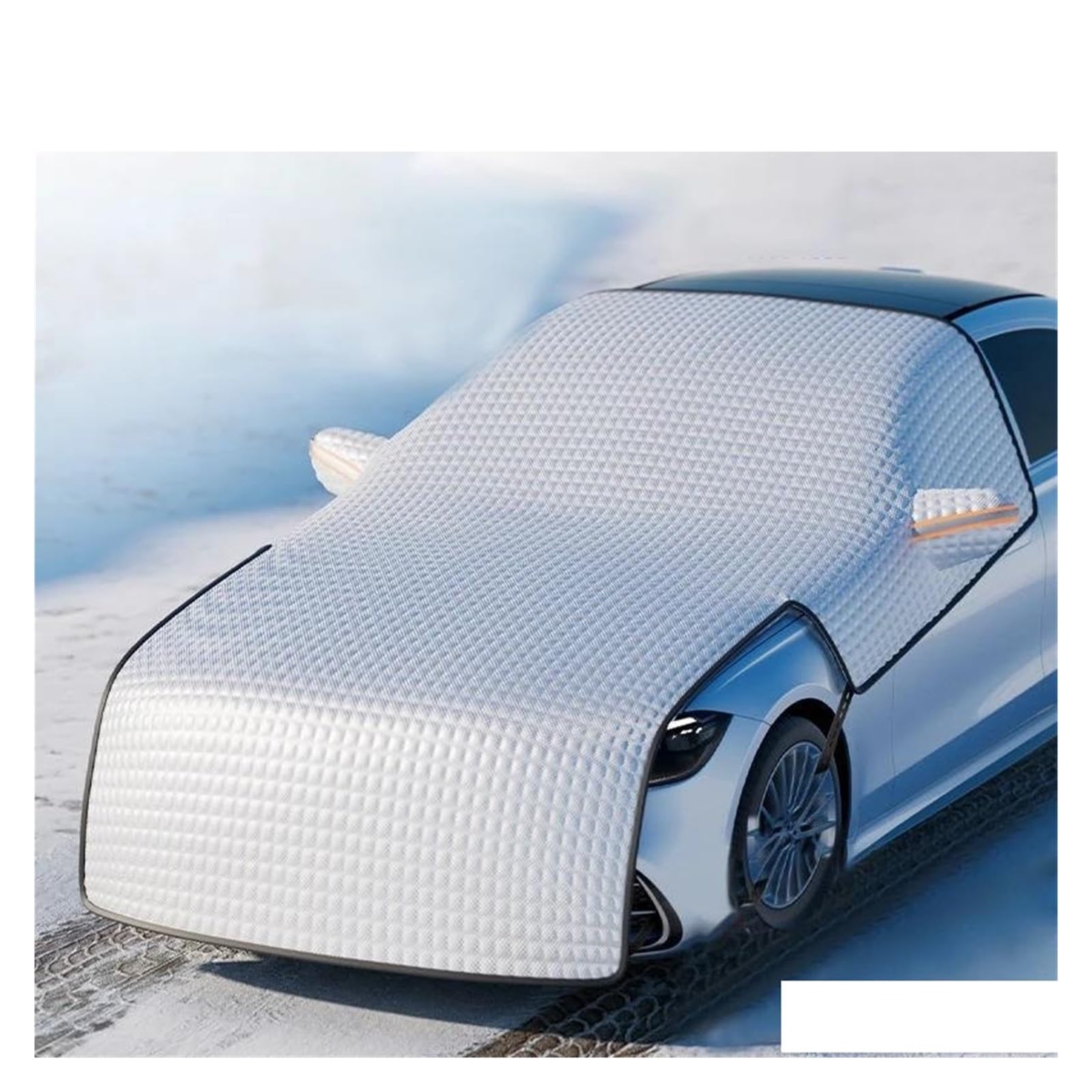 Copertura Invernale per Parabrezza per Auto per Ghiaccio/Neve/Gelo Copertura Protettiva per Parabrezza Antivento per Esterni per SUV/berlina Copinverno Ertura per Parabrezza Auto