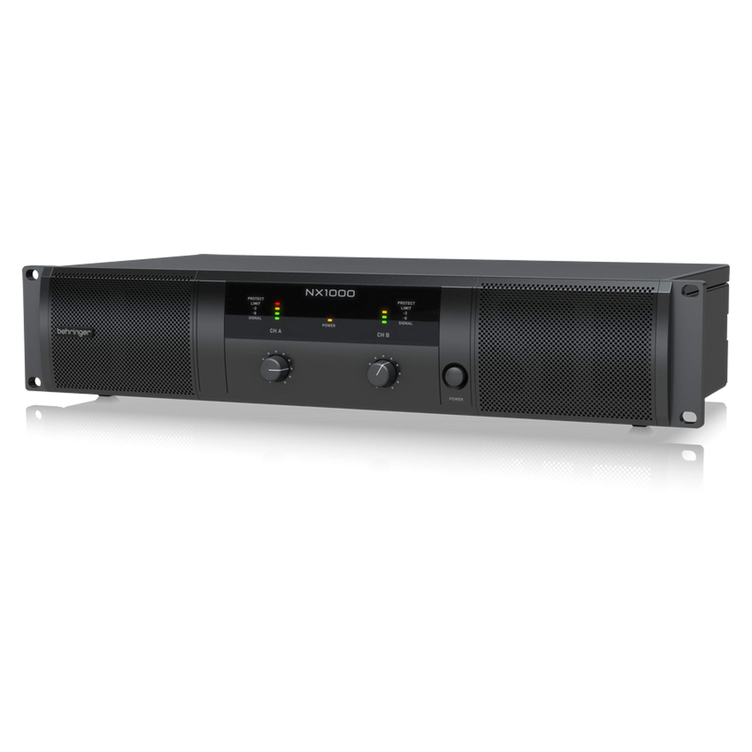 Behringer NX1000 パワーアンプ 高音質】【おすすめ】BEHRINGER/NX1000 ライブ 定番 学生 初心者 送料
