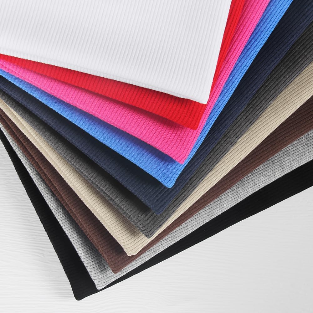 Artfish Women Crew Neck Ribbed Knit Long Sleeve T-Shirt Form Fitting Casual Basic Tops - Image 6