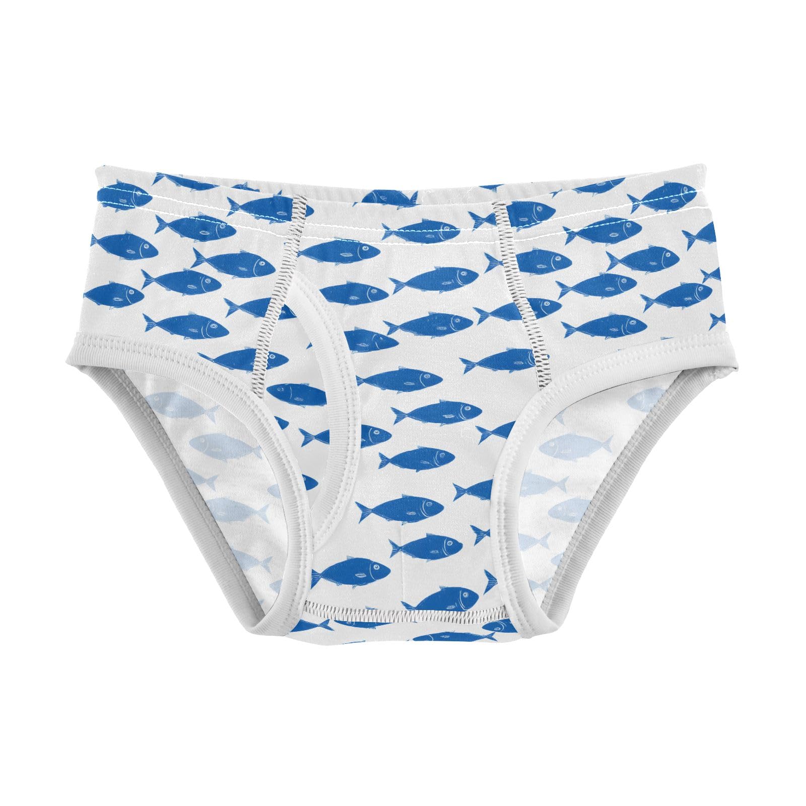 senya Baby Toddler Boys Underwear Kids Exclusive Boxer Briefs Comfort 2T Blue Fish