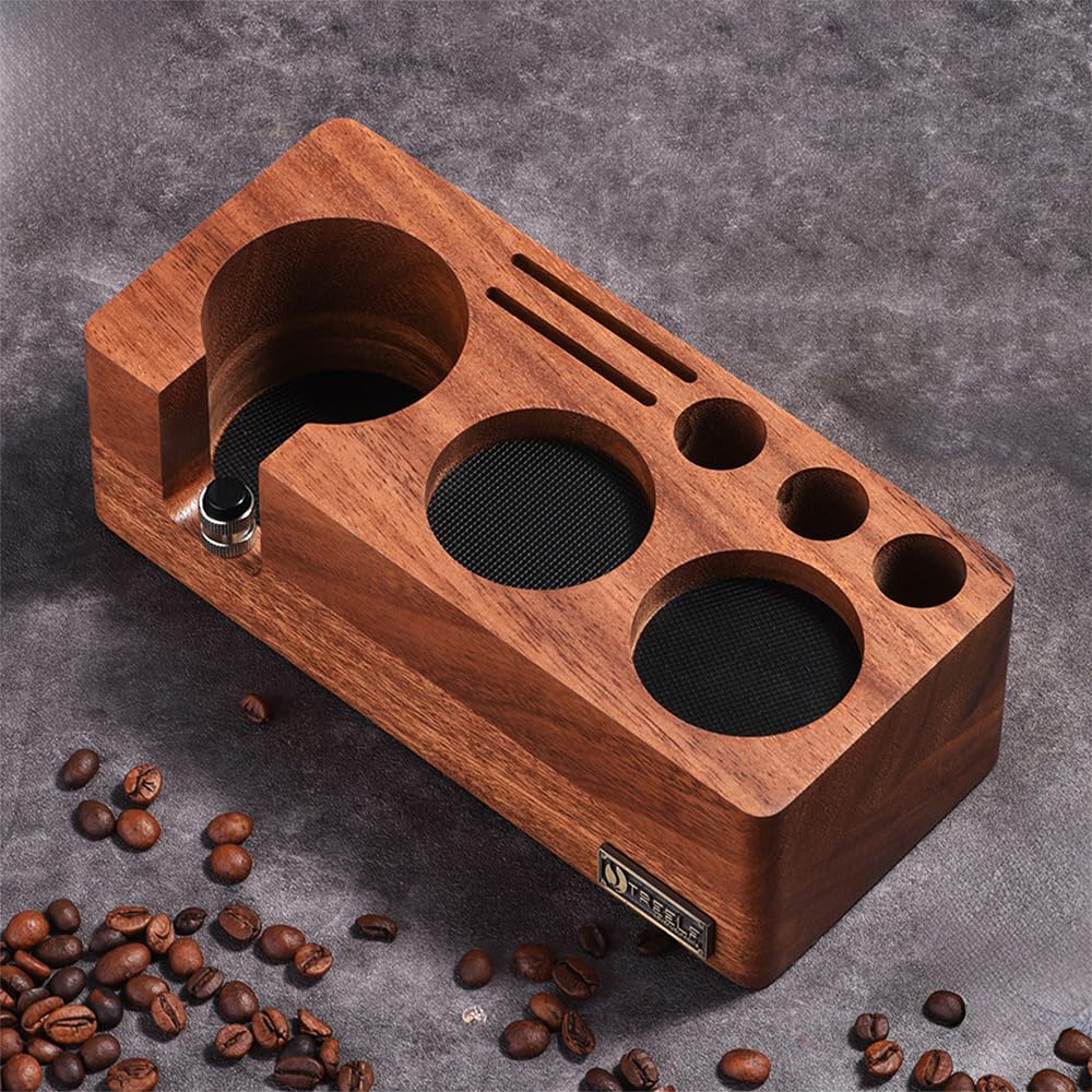 Porte-filtre pour barista à hauteur réglable contre le tassage instable
