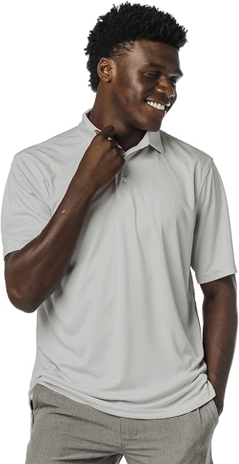 Vapor Apparel Mens UPF 50+ UV Sun Protection Performance Short Sleeve Polo