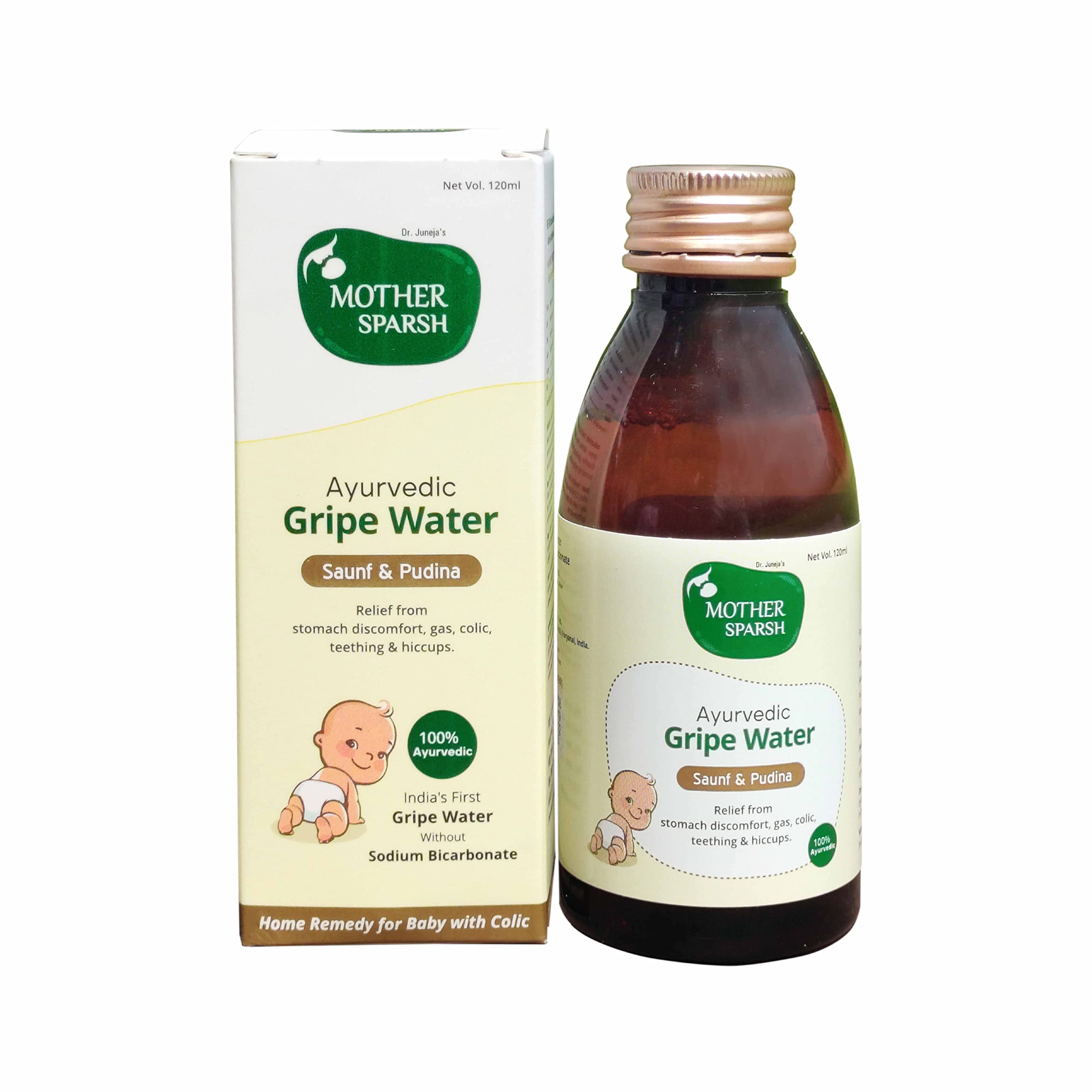 Mother Sparsh Ayurvedic Gripe Water 120ml