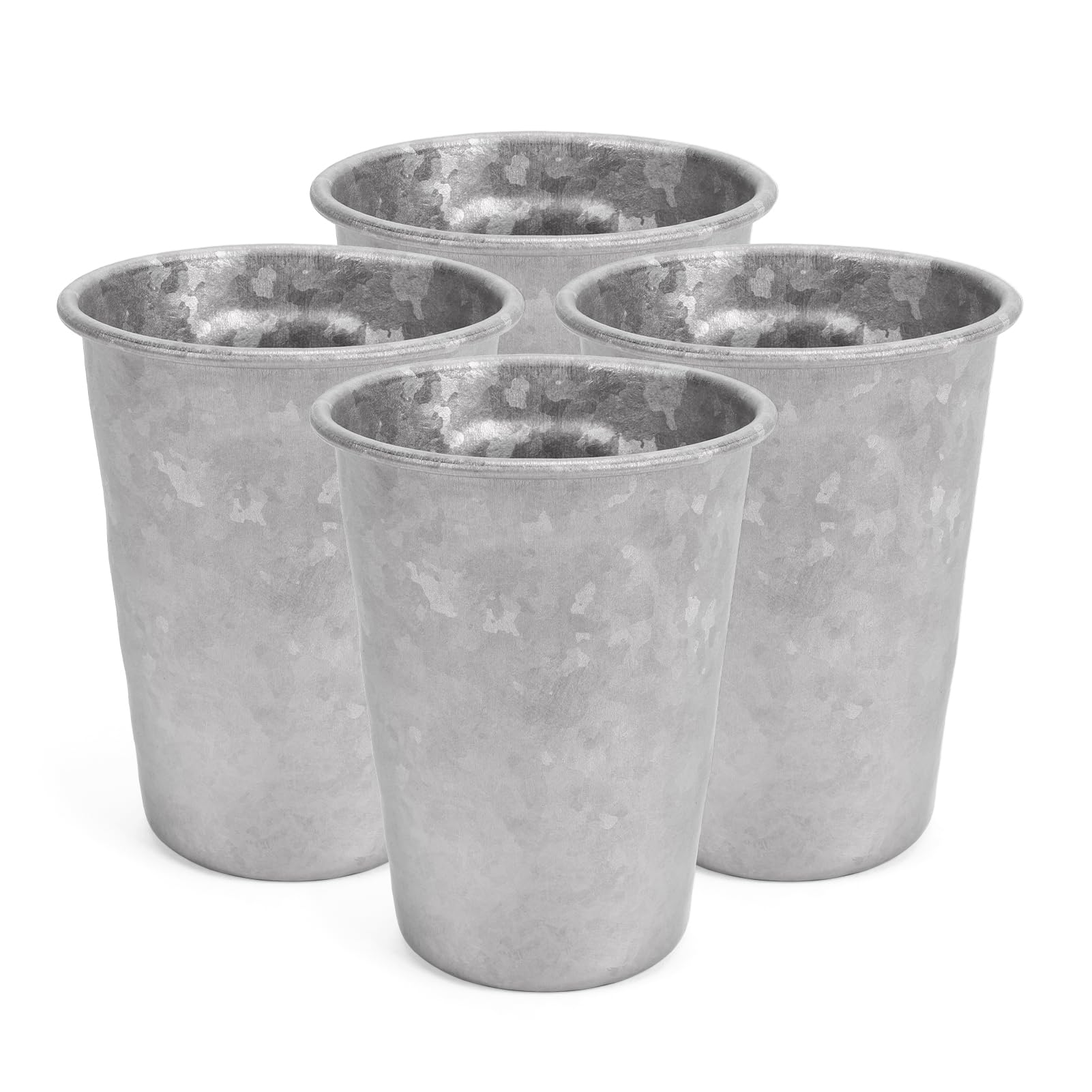 Kubek Kempingowy, Lekki Kubek Ti do Piwa i Whisky do Picia Herbaty o Pojemności 390 Ml na Kemping Piesze Wycieczki Piknik Napoje Domowe (4PCS)