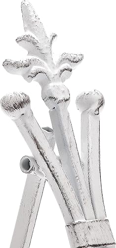 Miniatura 48 de Caballete negro de 16 "H, exhibición del soporte de la placa del metal, marco resistente de la pintura de la imagen, soporte del libro del metal